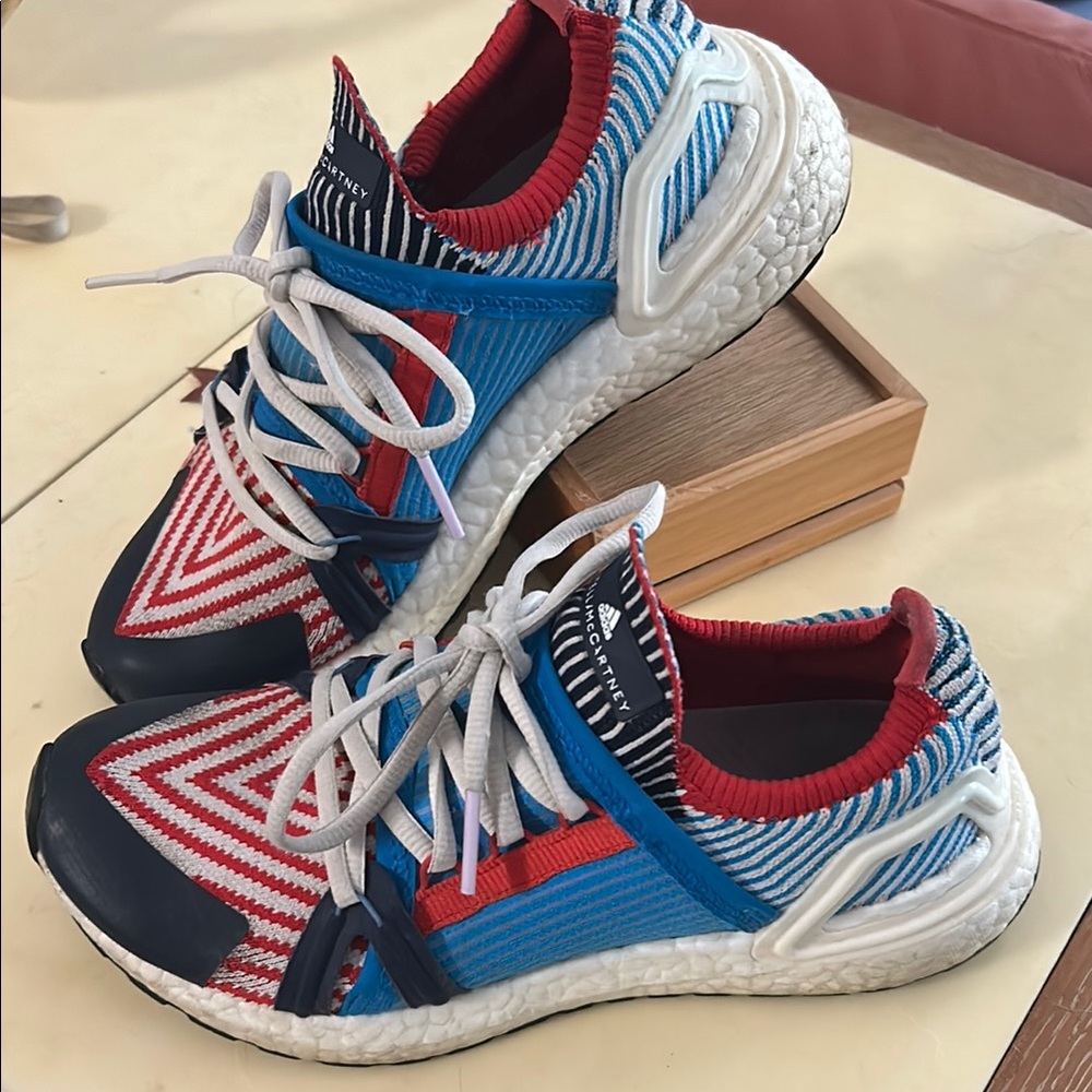 Adidas Women's Multicolor Striped Sneakers
